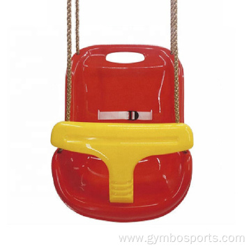 Single Plastic Seat Funny Equipment Playground Swing